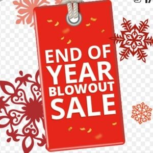End of Year Blowout!